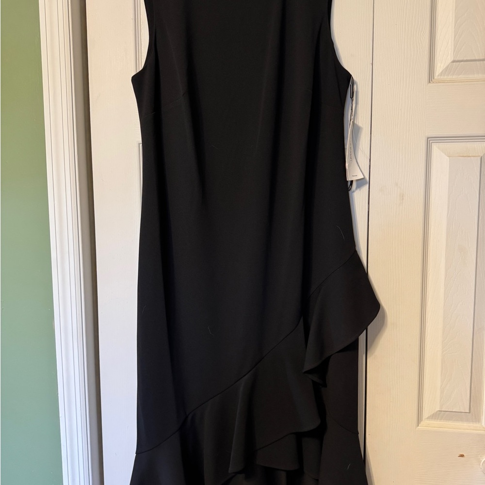 Elegant Black Sleeveless Dress